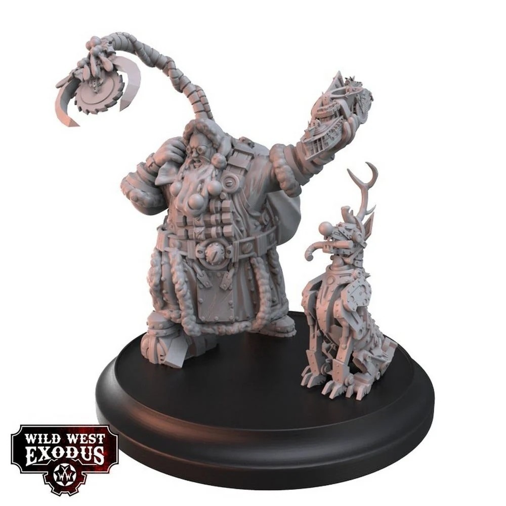 Wild West Exodus Kyle the Red & White with Max Resin Miniatures 35mm Christmas